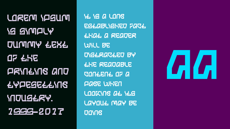 Zyberon Font