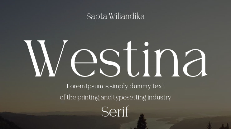 Westina Font