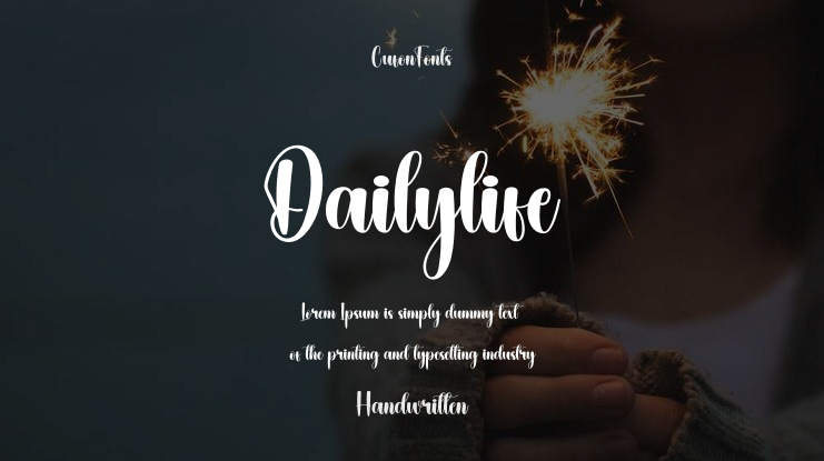 Dailylife Font