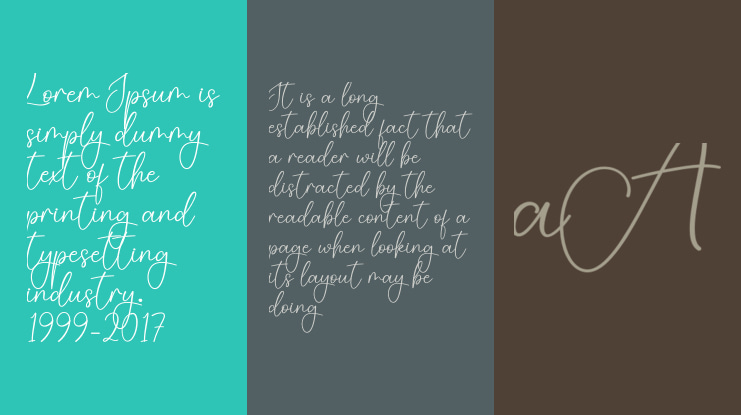 Bright Background Font