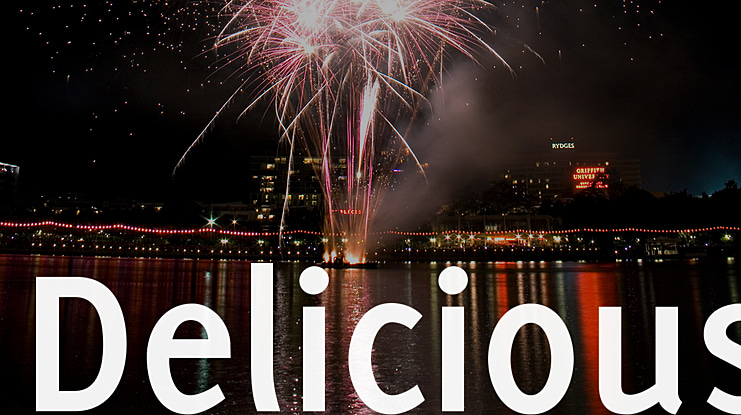 Delicious Font