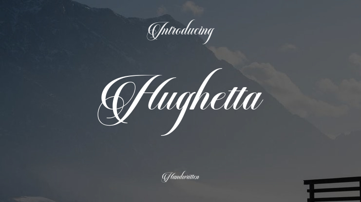 Hughetta Font