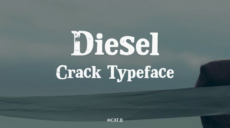 Diesel Crack Font