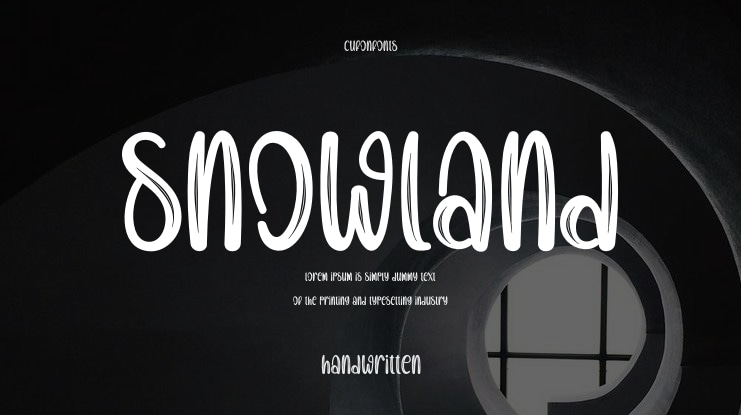 Snowland Font