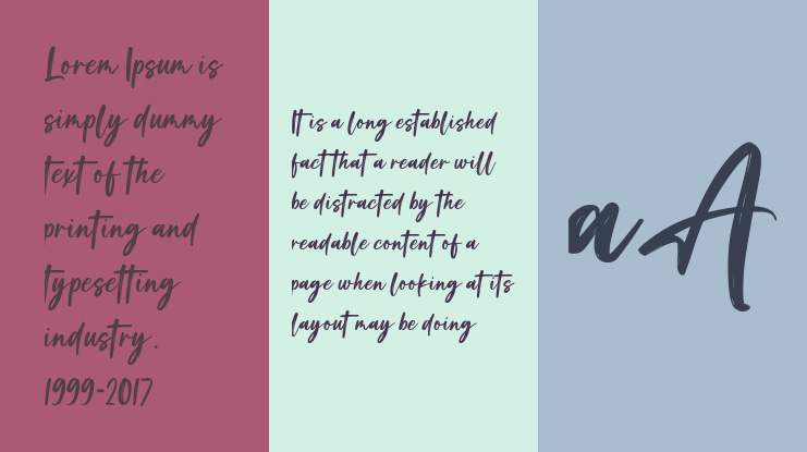 Brush Signature Font