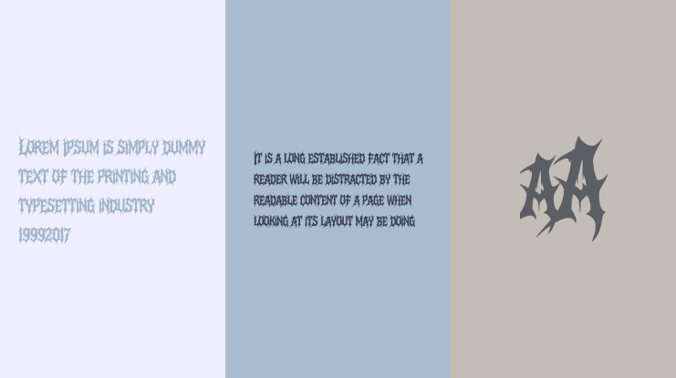 Abismo Sangriento Font