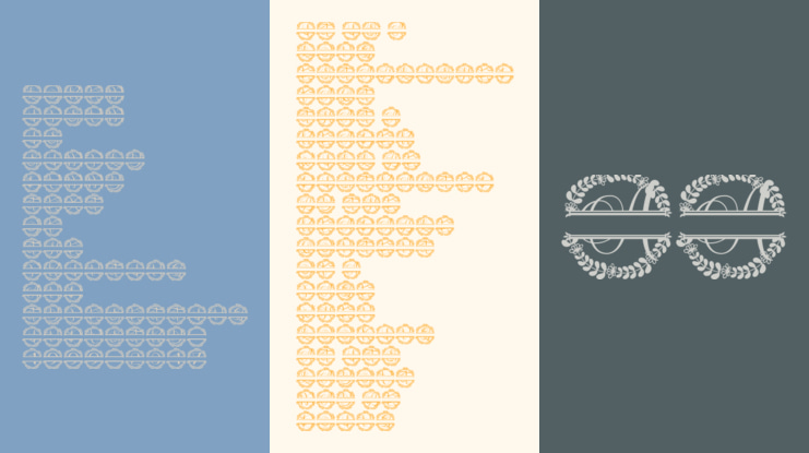 Leafinity Split Font