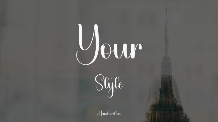 Your Style Font