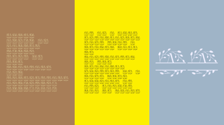 Meadowise Split Font