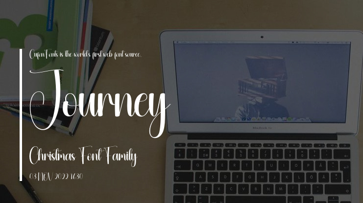 Journey Christmas Font