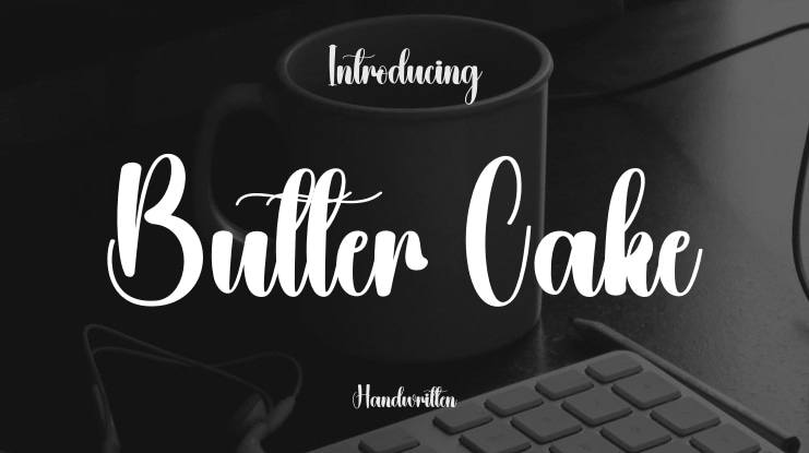 Butter Cake Font