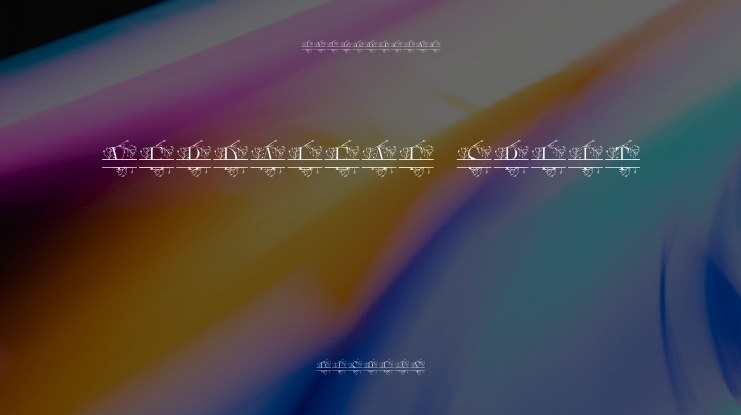 Verdaleaf Split Font