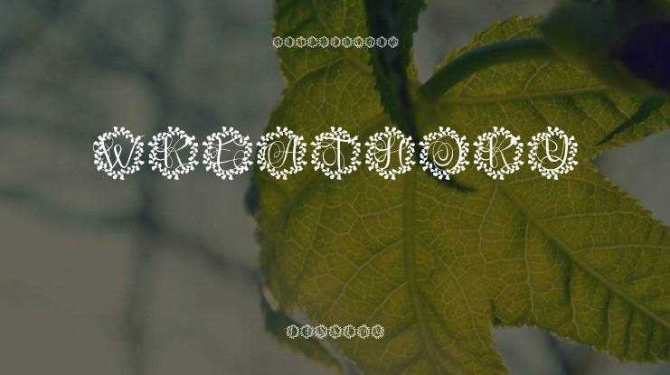 Wreathory Font
