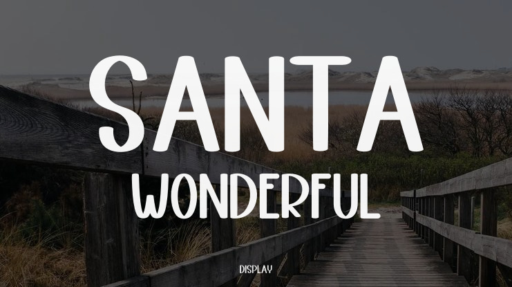 Santa Wonderful Font