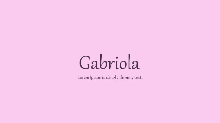 Download Free Gabriola Font Download Free For Desktop Webfont Fonts Typography