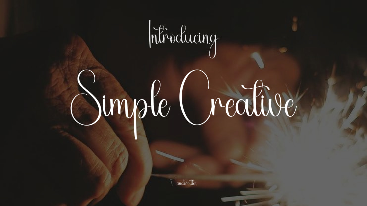 Simple Creative Font