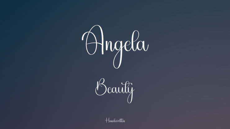 Angela Beauty Font