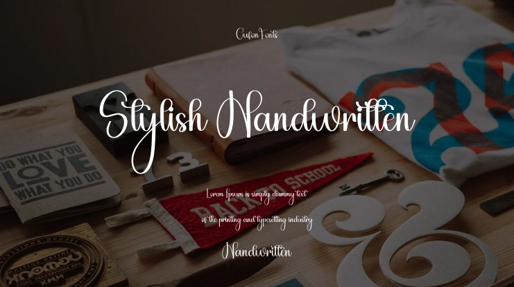 Stylish Handwritten Font