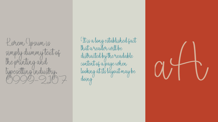 Background  Handmade Font