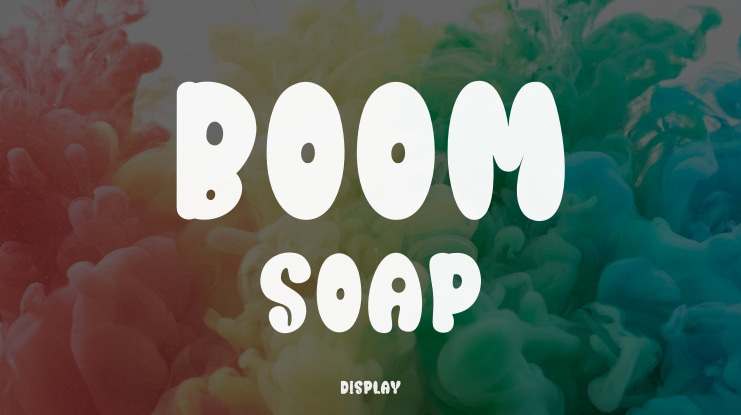 Boom Soap Font