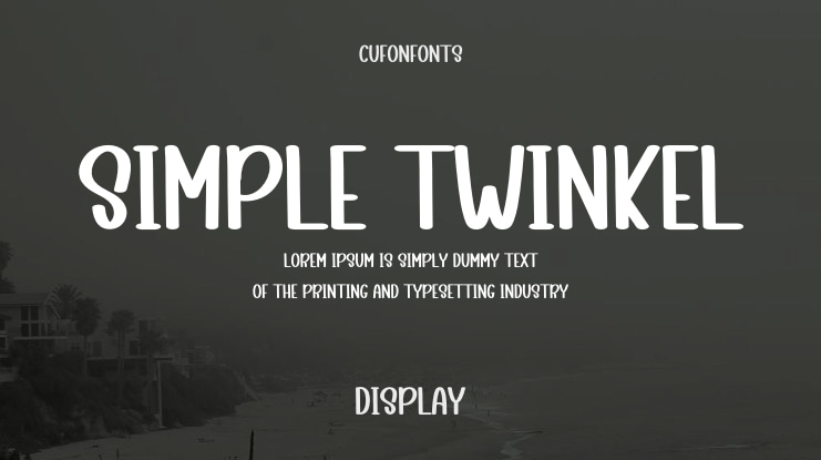 Simple Twinkel Font