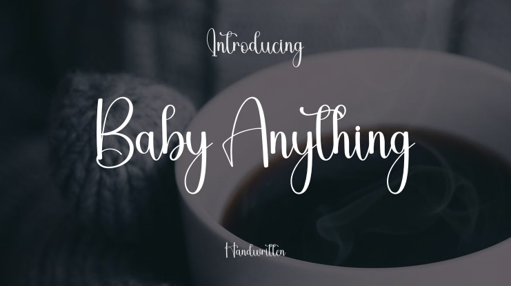Baby Anything Font