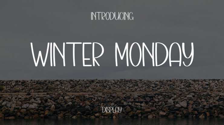 Winter  Monday Font