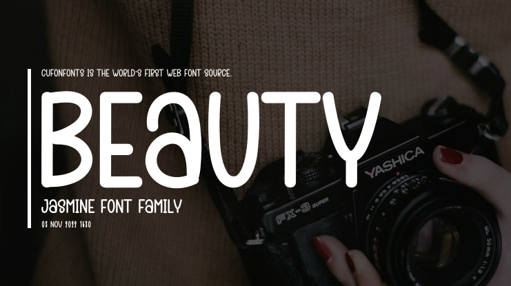 Beauty Jasmine Font