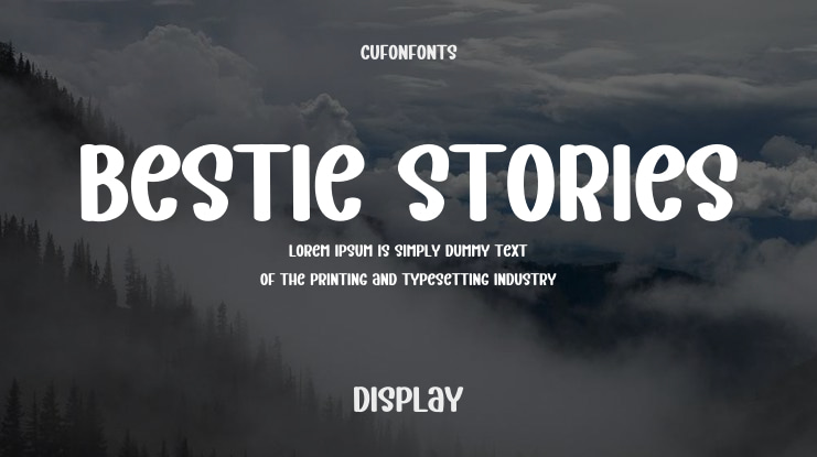 Bestie Stories Font