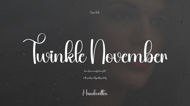 Twinkle November Font