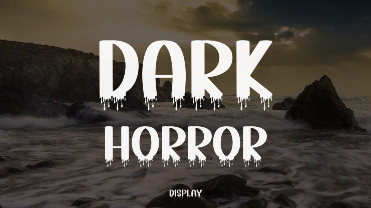Dark Horror Font