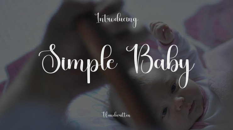 Simple Baby Font