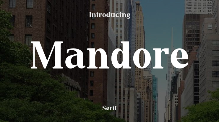 Mandore Font Family