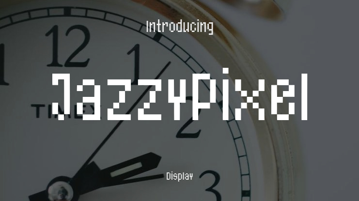 JazzyPixel Font