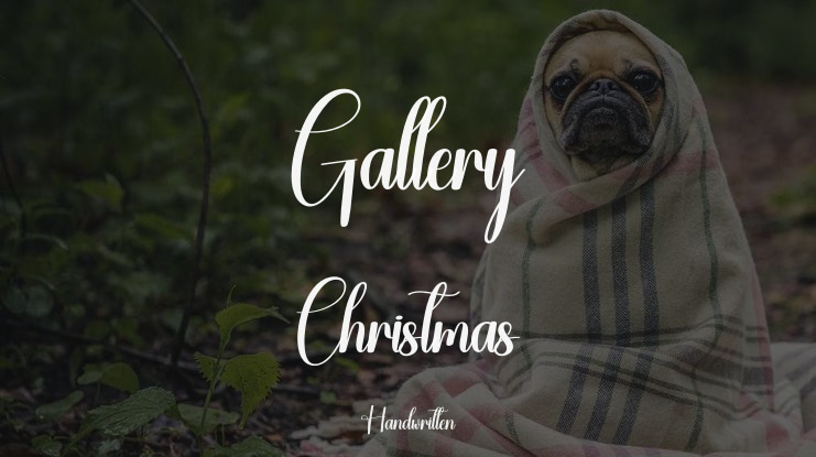 Gallery Christmas Font