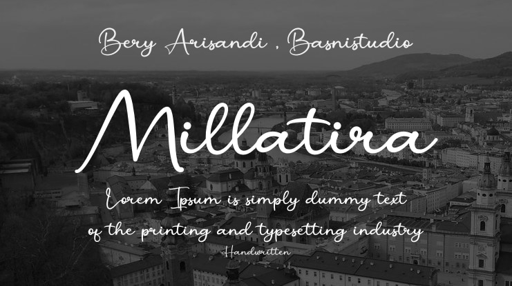 Millatira Font