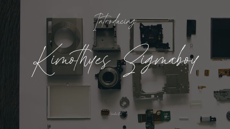 Kimothyes Sigmaboy Font