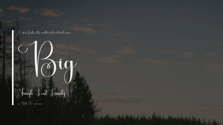 Big Jungle Font
