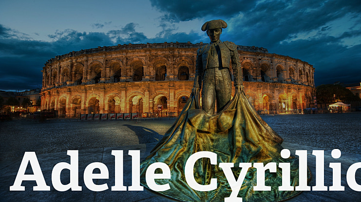 Adelle Cyrillic Font Family