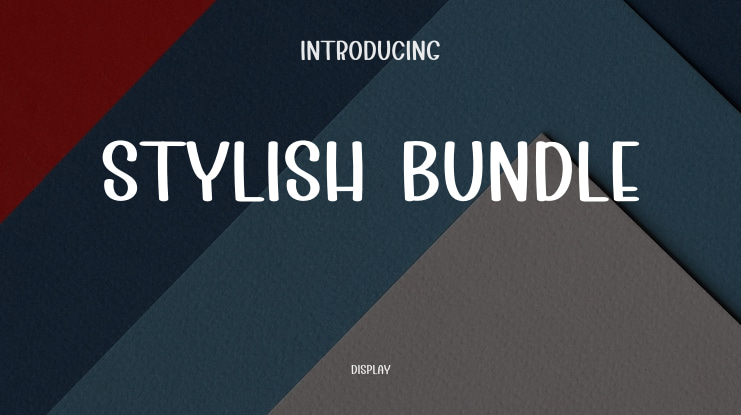 Stylish Bundle Font