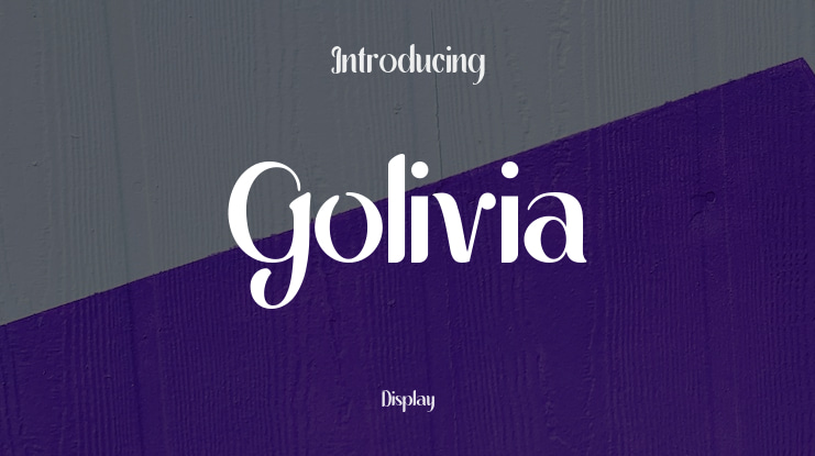 Golivia Font