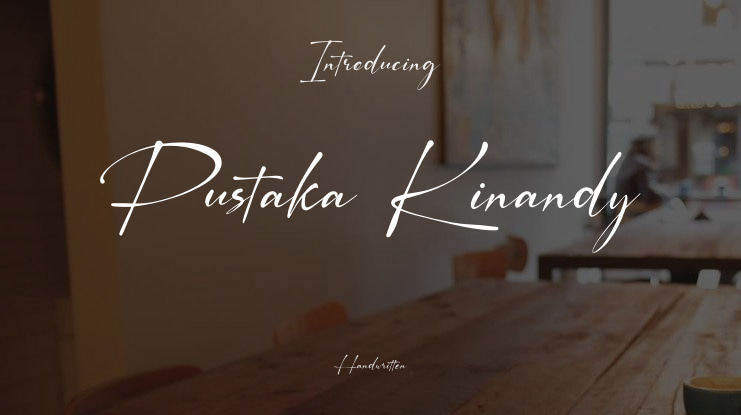 Pustaka Kinandy Font