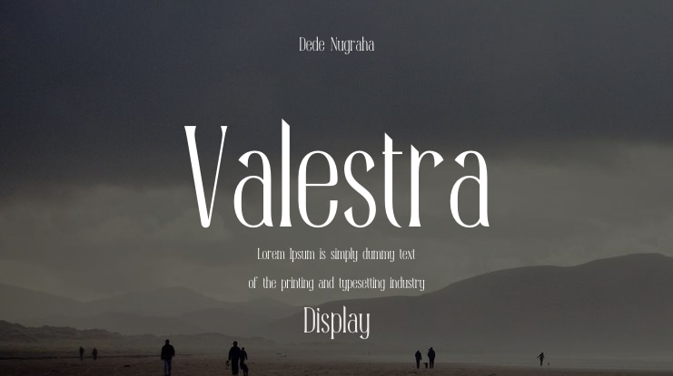 Valestra Font