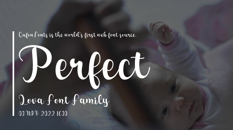 Perfect Lova Font