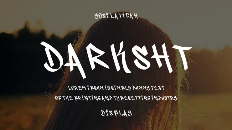 Darksht Font