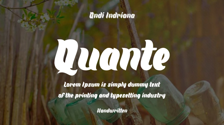 Quante Font