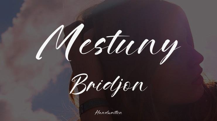 Mestuny Bridjon Font