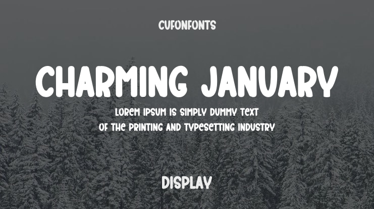 Charming January Font