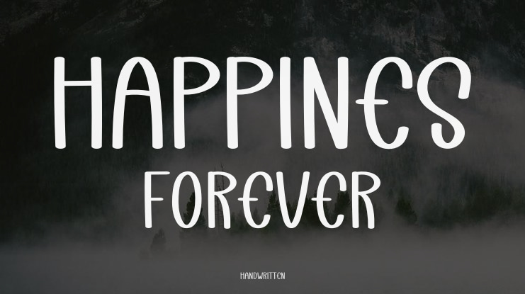 Happines Forever Font