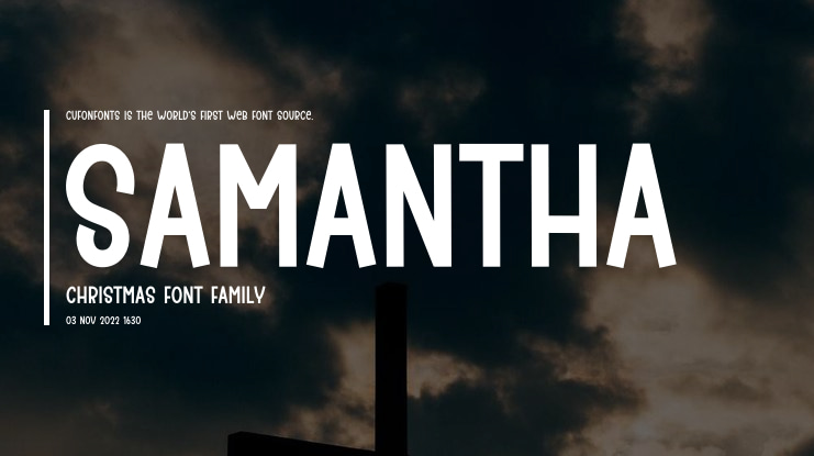Samantha Christmas Font